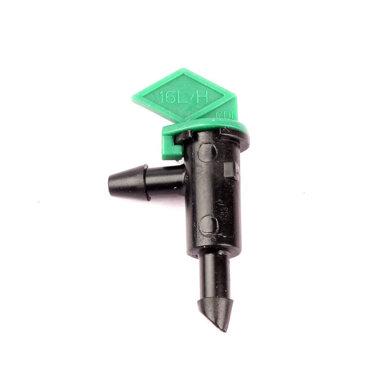 30pcs Green 16L/H Flag Emitters Farming Plants Irrigation Drip Emitters
