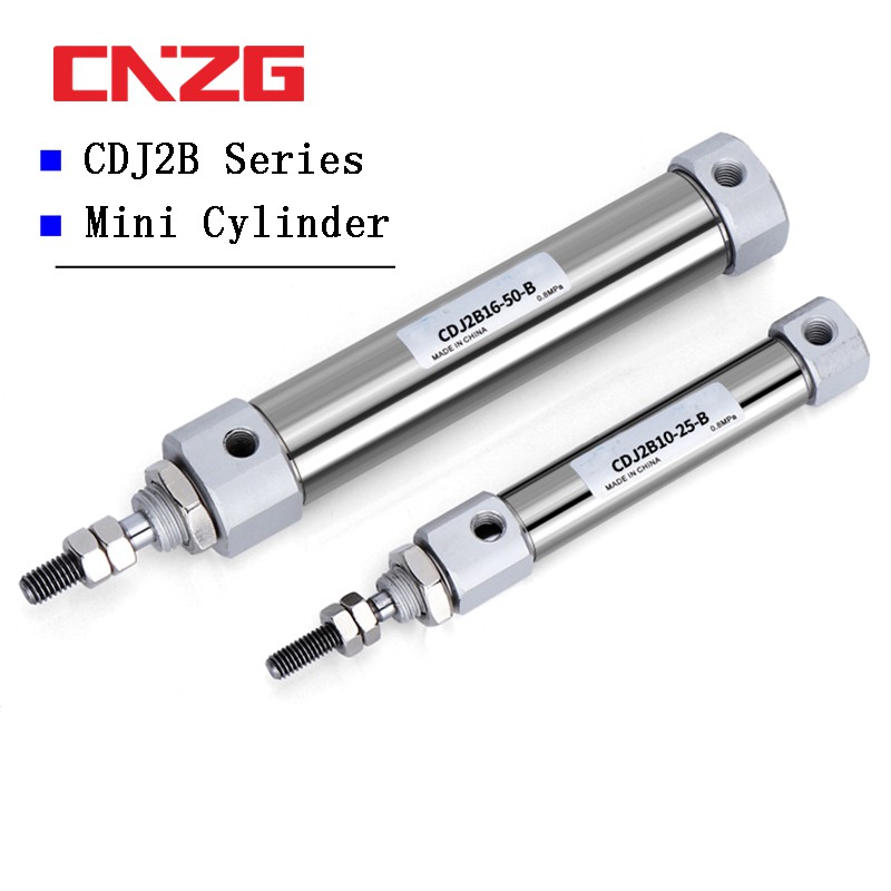 CDJ2B Double Acting Pneumatic Air Cylinder Bore 10mm 16mm Mini Small