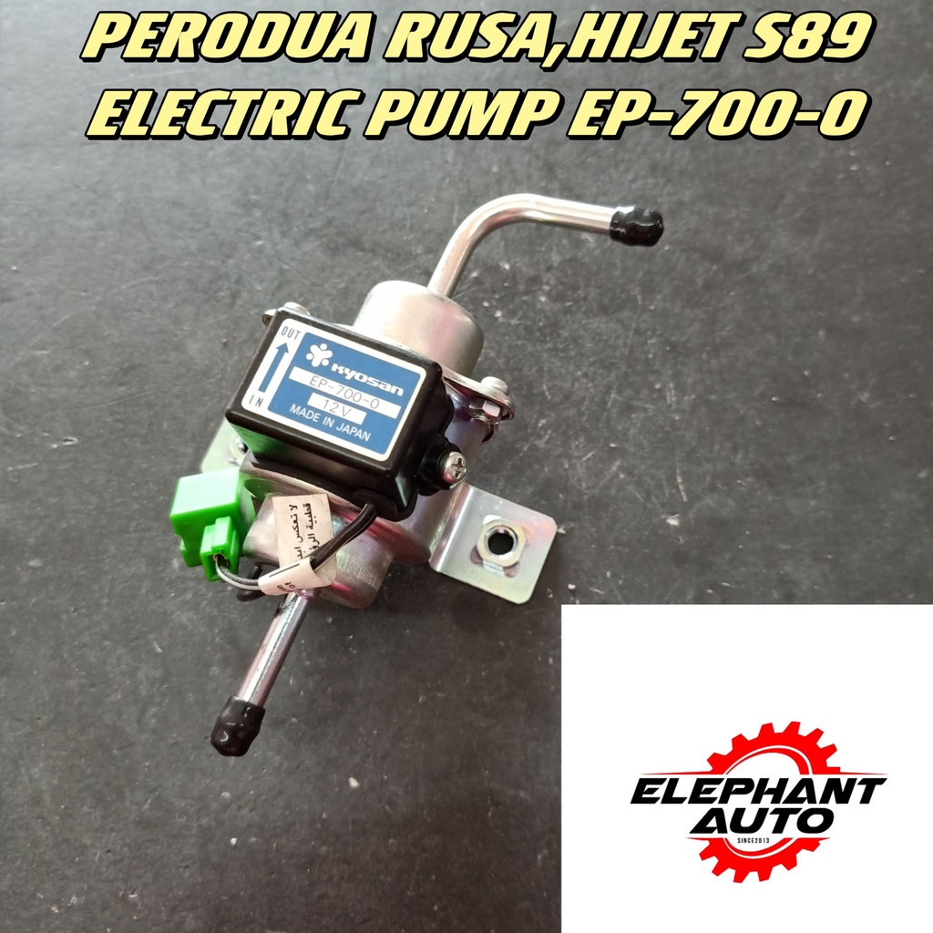 PERODUA RUSA,HIJET S89 ELECTRIC PUMP EP7000 Shopee Malaysia