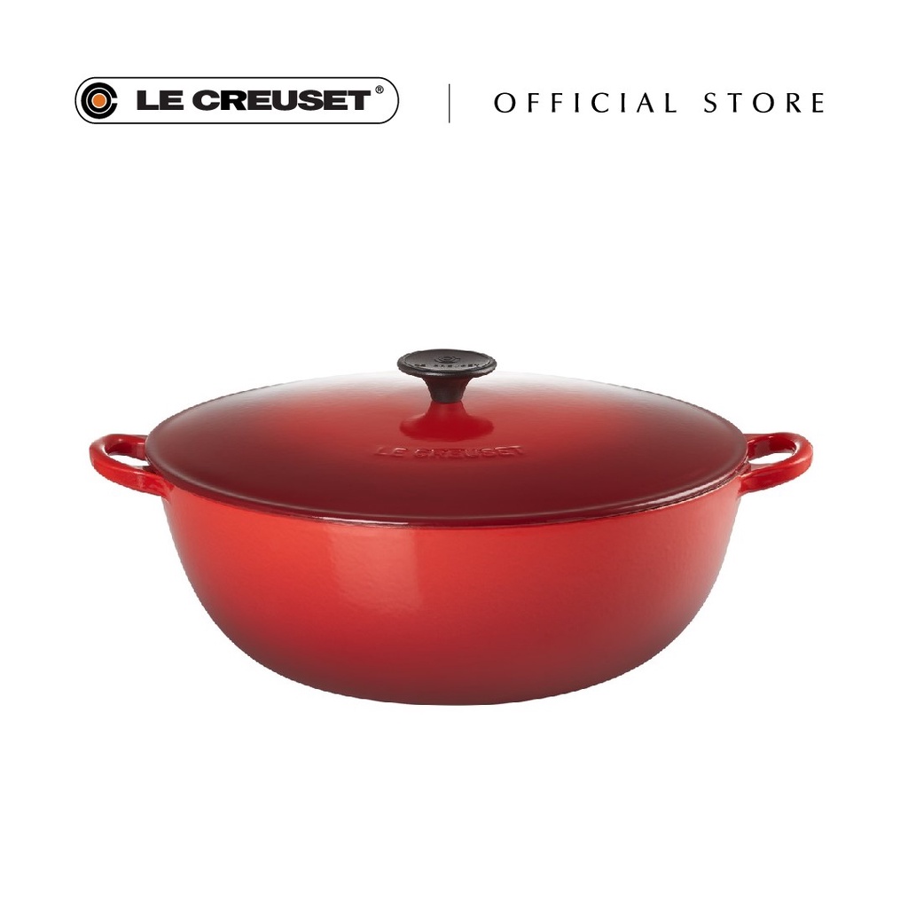 Le Creuset Stirfry Marmite Classic Range 32cm Cherry Red/Flame