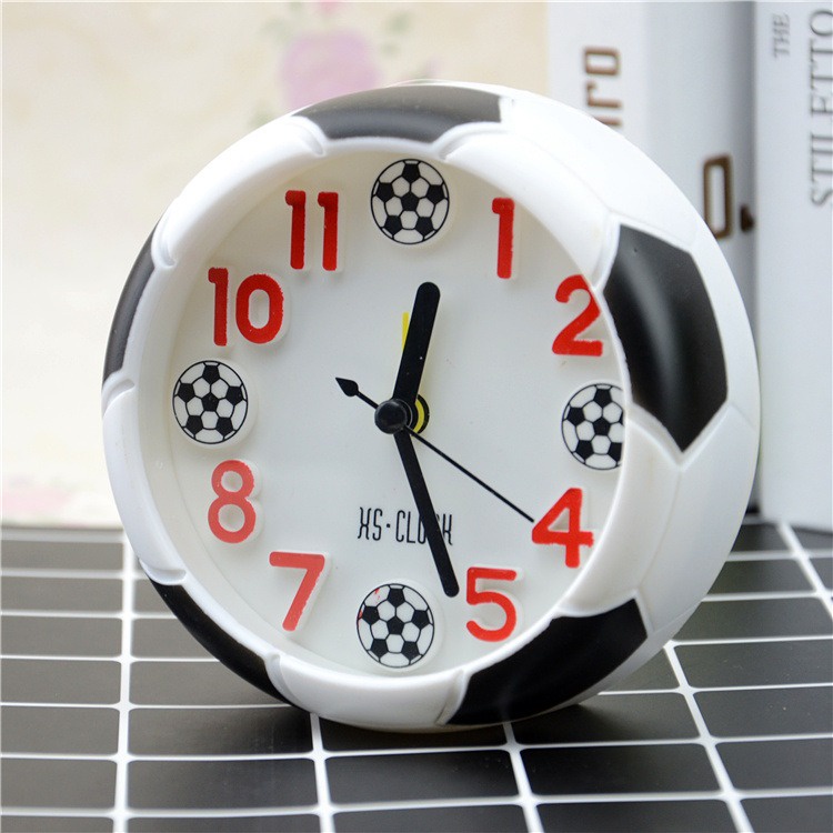HH266 Alarm Clock Kids SOCCER THEMED Alarm Clock FOOTBALL Alarm Clock Home Clock Gift Present