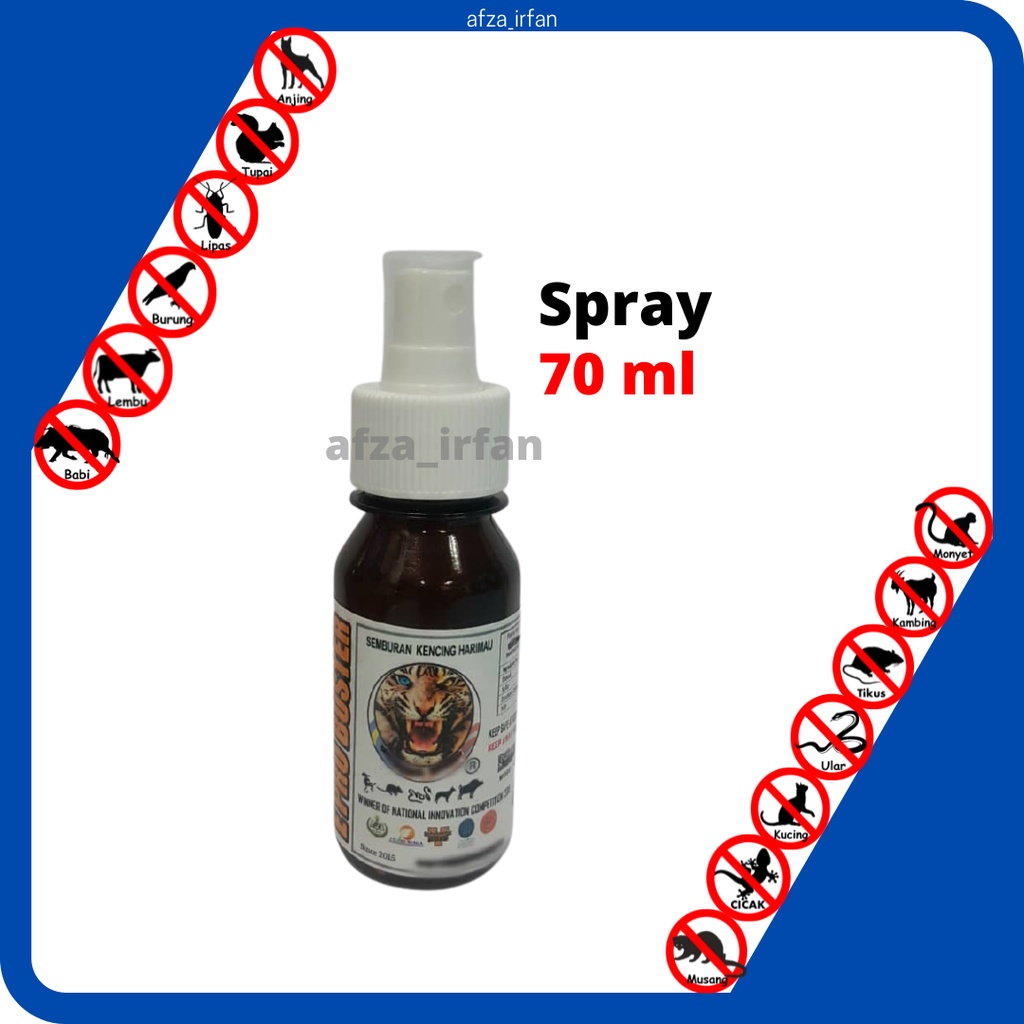 70ml EPRO BUSTER Spray Kencing Harimau Halau kucing monyet tupai