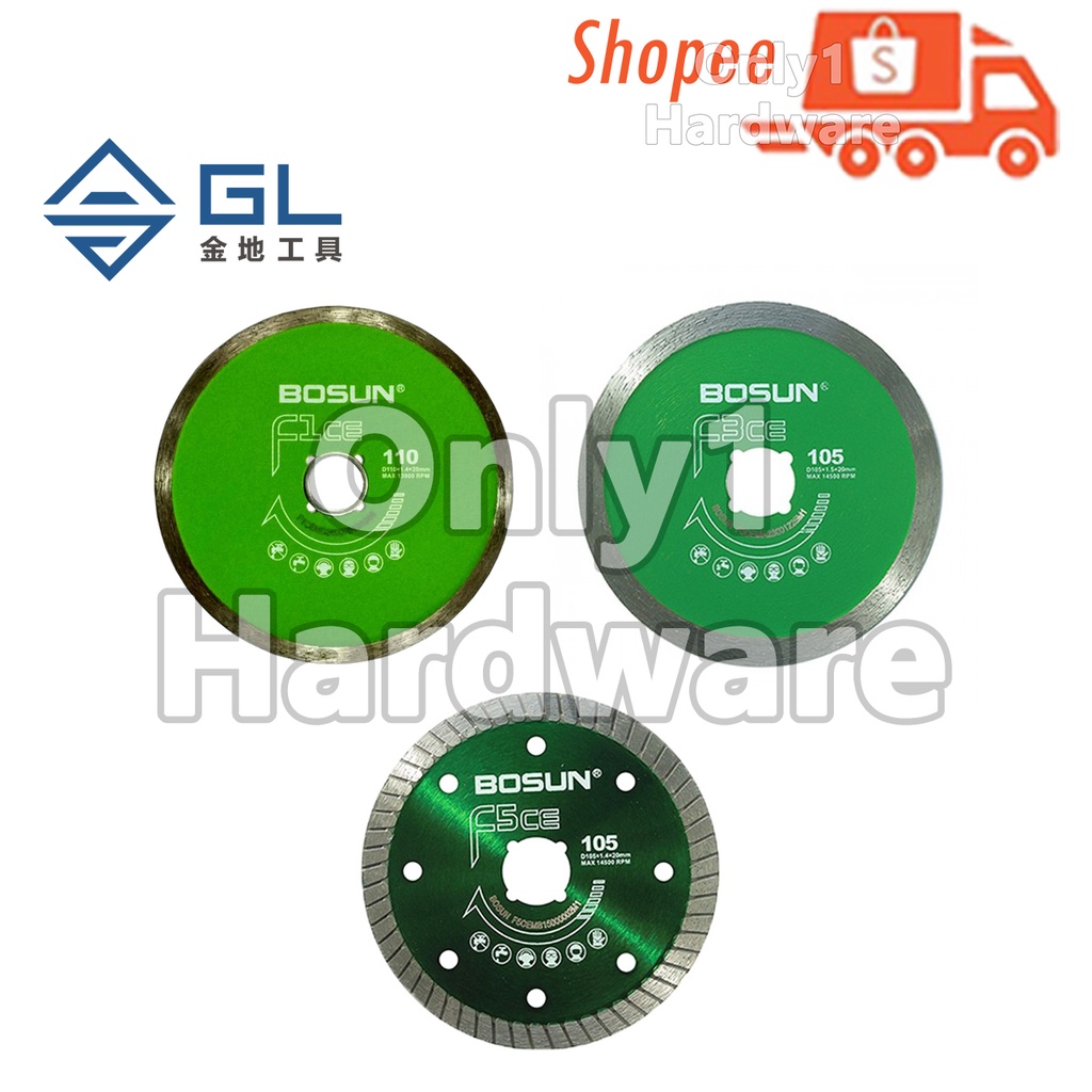 BOSUN GREEN DIAMOND CUTTING DISC DIAMOND CUTTING TILE DISC WHEEL
