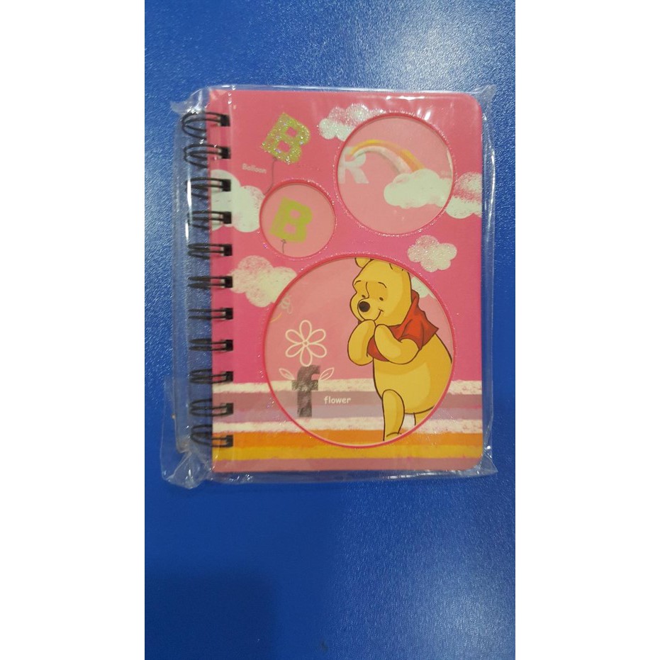 Winnie the Pooh Note Book 80'S A6 Shopee Malaysia(07)