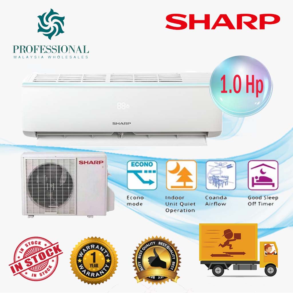 【LOWEST PRICE】SHARP / DAIKIN / PANASONIC / ACSON 1.0HP NON INVERTER AIR