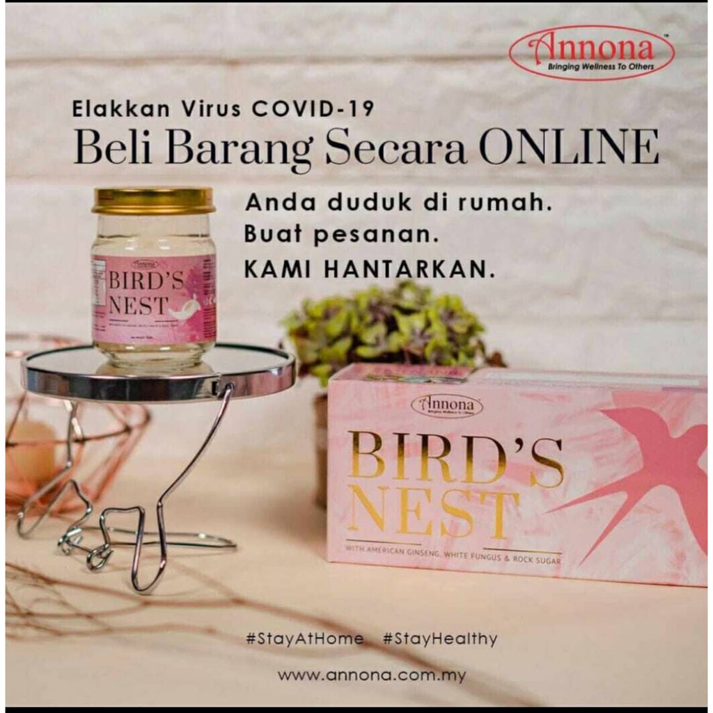 BIRD'S NEST BY ANNONA ABN (ORIGINAL HQ) Shopee Malaysia