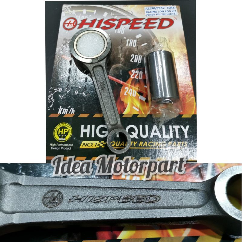 CONNECTING ROD Y15ZR / LC135 5S / LC135 4S 🏁 HISPEED HPSP 💯 ORIGINAL 💪