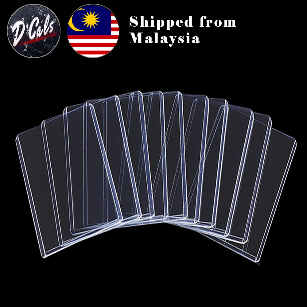 Toploader Card Protector Card Sleeve Card Collection Toploader Shopee
