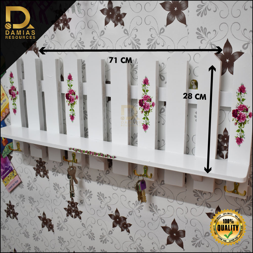 PERABUT RAK PAGAR PANJANG KAYU VINTAGE HIASAN DEKORASI RUMAH Shopee