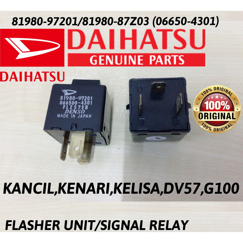 PERODUA KANCIL , KENARI , KELISA , DAIHATSU DV57 , G100 FLASH UNIT