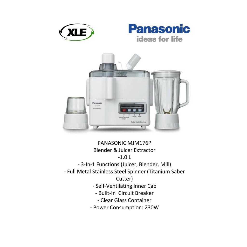 PANASONIC JUICER BLENDER Shopee Malaysia