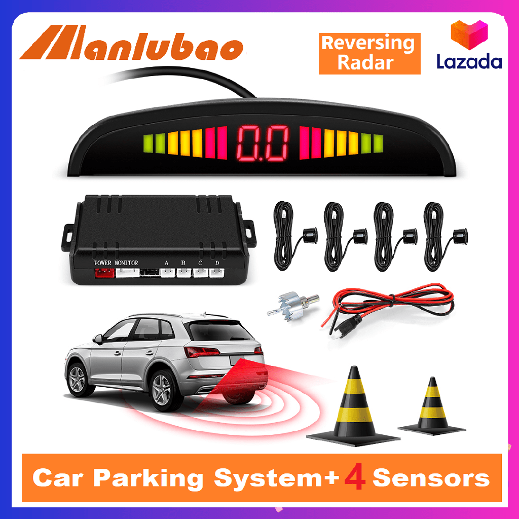 manlubao 068 B05 Car Parking Sensor Car Parking System with 4