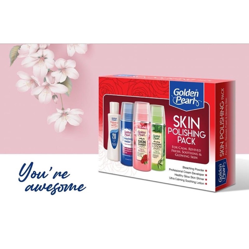 Golden Pearl Skin Polishing Kit Readystock 💯 Original Shopee Malaysia