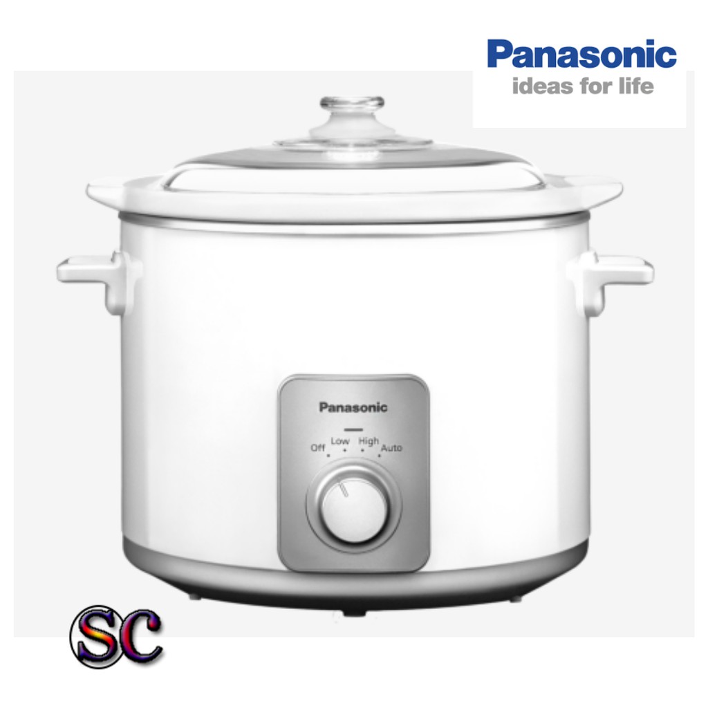 Panasonic Slow Cooker NFN50AS 5.0L (Ceramic Pot) Shopee Malaysia