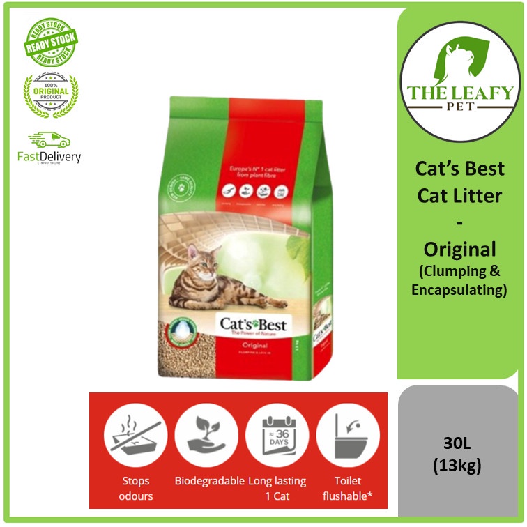 Cat's best / Cats Best Oko Plus Original Cat Litter 30L ( 13kg