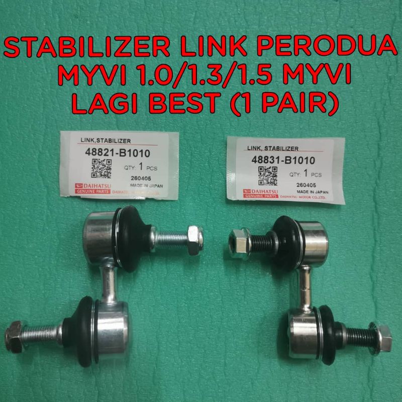 STABILIZER LINK PERODUA MYVI 1.0/1.3/1.5 MYVI LAGI BEST (1 PAIR