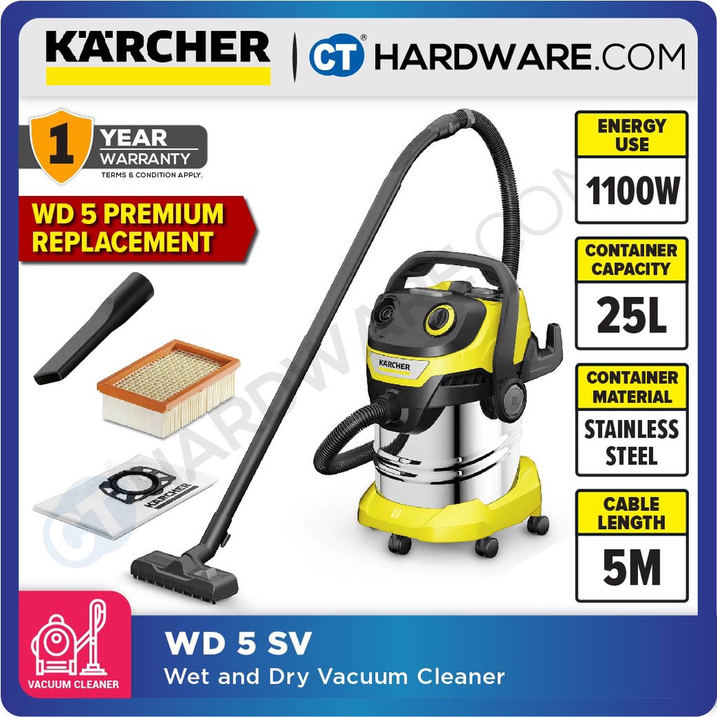Karcher WD5 Wet/Dry Vac Review Pro Tool Reviews, 55 OFF