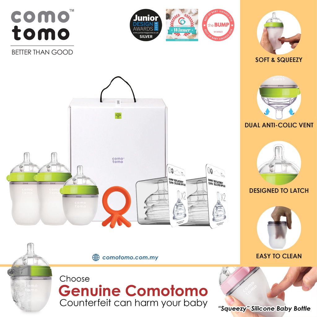 Premium Comotomo Starter Kit Shopee Malaysia