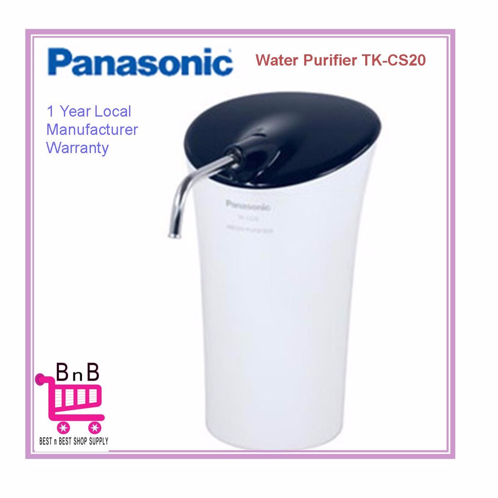 Panasonic Water Purifier TKCS20 Water Filter with Cartridge Life