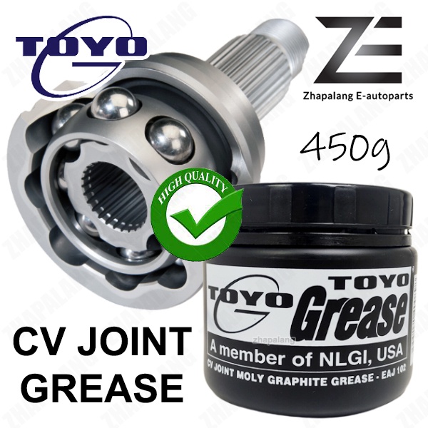 TOYO DRIVE SHAFT CV JOINT GREASE 450g EAJ102 MOLY GRAPHITE GREASE BLACK Shopee Malaysia