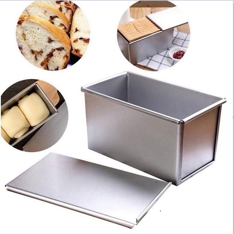 HEAVY DUTY ALUMINIUM BREAD&TOAST LOAF PAN/LOAF PAN WITH LID/LOYANG ROTI