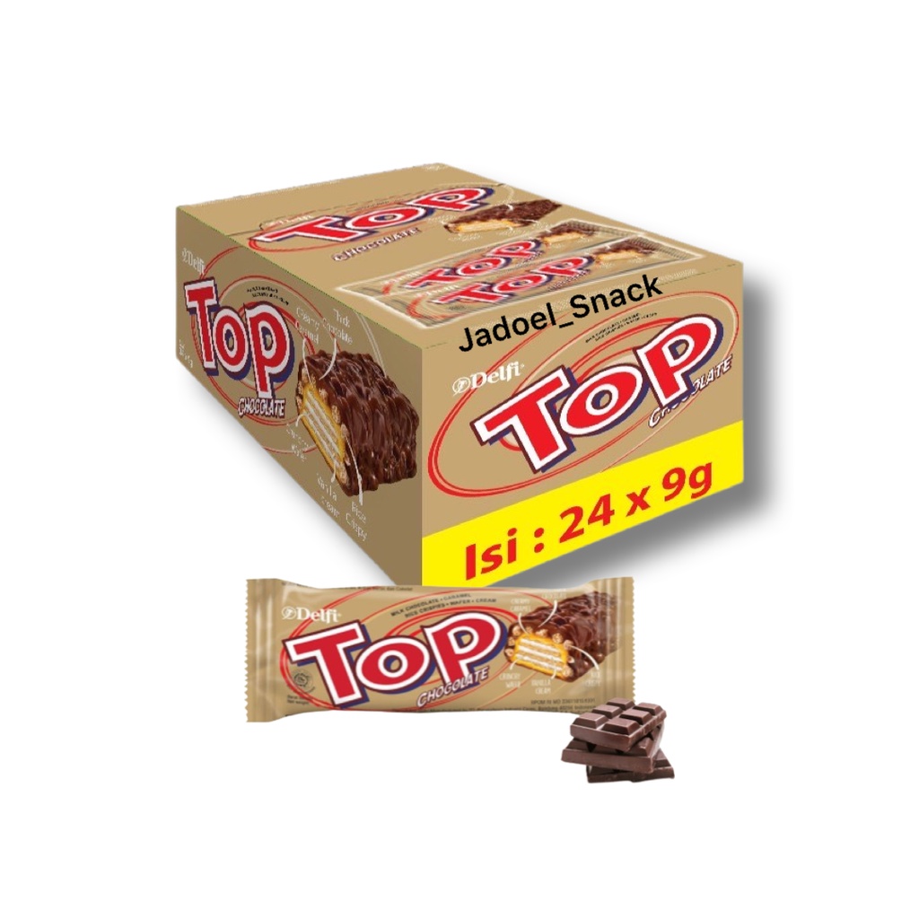Top Chocolate Contents 24 X 9 Gr Chocolate Flavor By Megastore_Snack