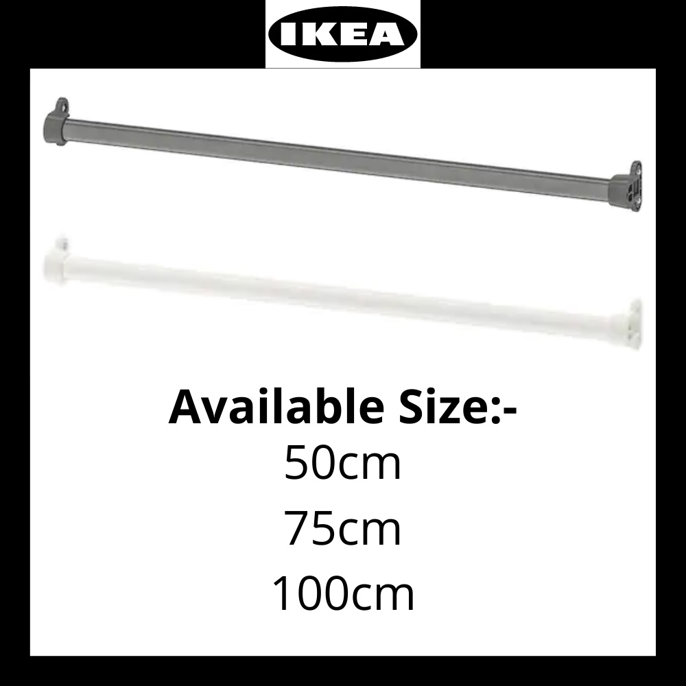 IKEA KOMPLEMENT Clothes rail, Clothes Rod, Wardrobes Rod, (50cm