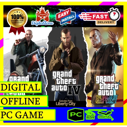 GTA IV GTA 4 Grand Theft Auto 4 Complete Edition (v1.2.0.32) [Original