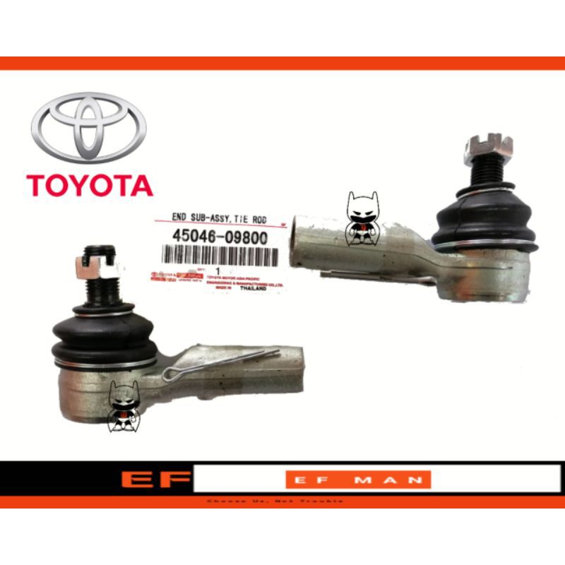 TOYOTA HILUX GUN125 GUN126 REVO ROCCO ROGUE TIE ROD END SET 4504609800