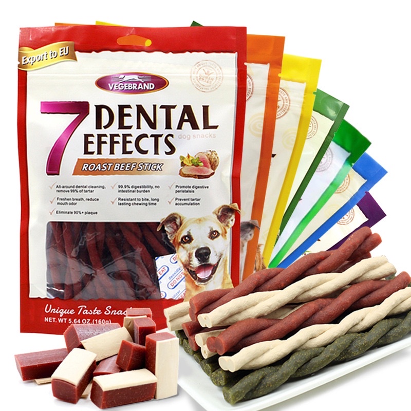 Vegebrand /Dog Dental Chew/7 Dental Effect Dog 160g/Dental Care Knot