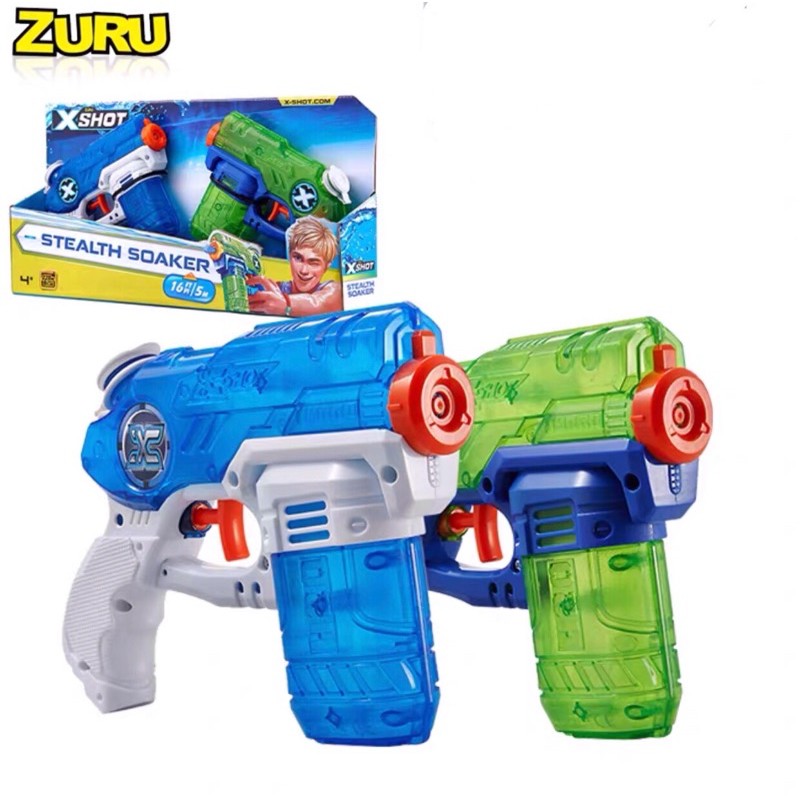 ZURU XSHOT STEALTH SOAKER WATER GUN 2 PACK (01227) Shopee Malaysia