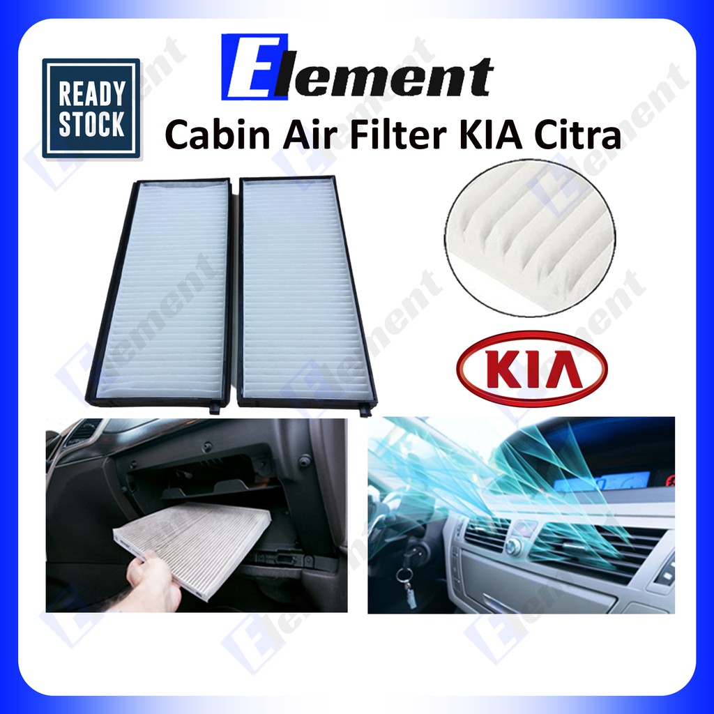 OEM Kia Carens II, Naza Citra Aircond Cabin Blower Air Filter SET (2pcs) Shopee Malaysia