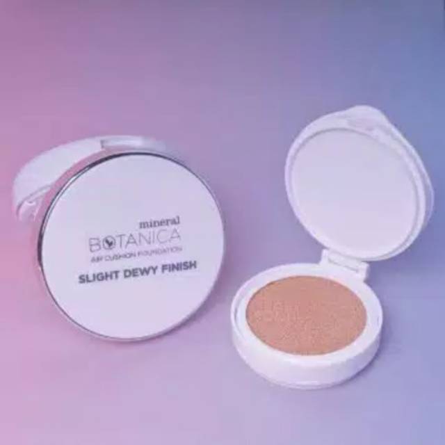 Mineral Botanica Air Cushion Foundation Slight Dewy Finish Shopee