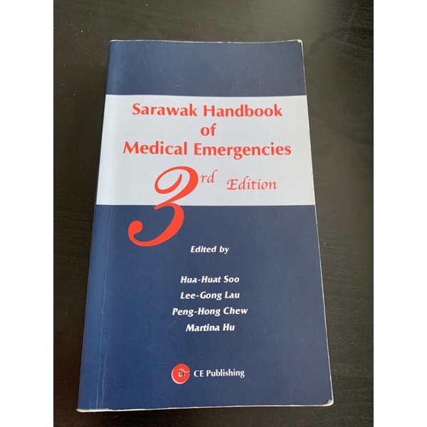 Sarawak Handboom of Medical Emergencies 3rd edition Shopee Malaysia