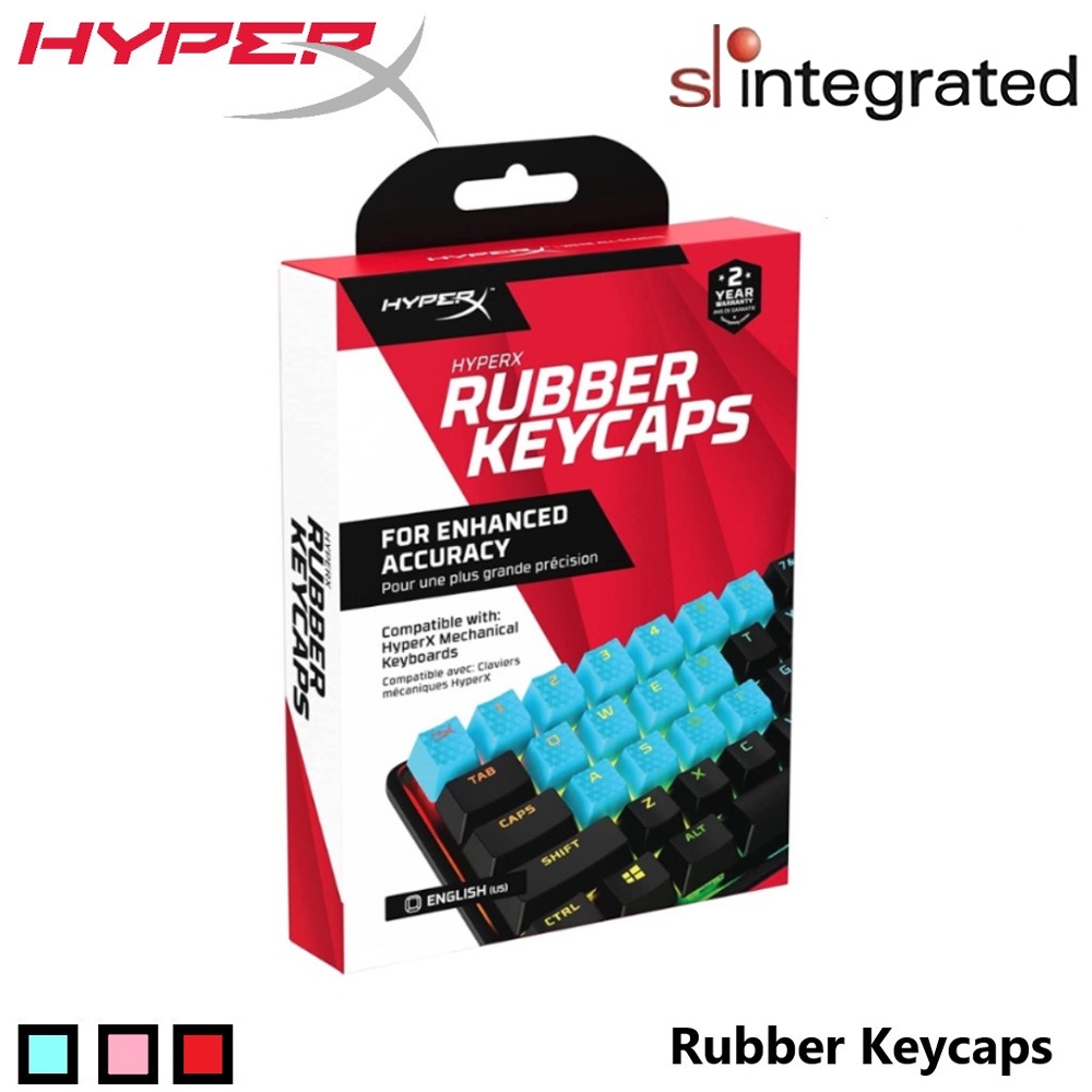 HyperX Rubber Keycaps Gaming Accessory Kit Shopee Malaysia