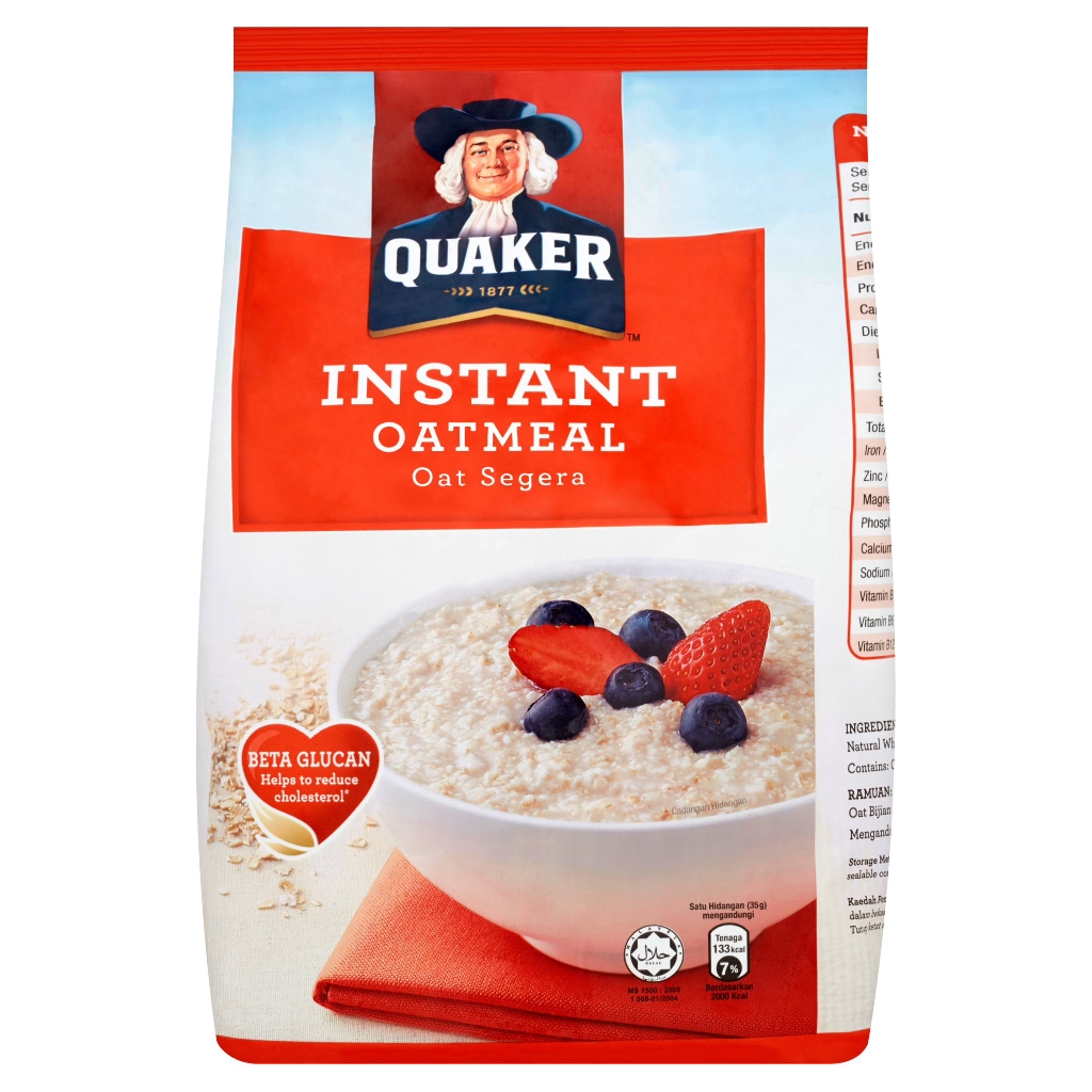 Quaker Instant Oatmeal (800g) MD1 Shopee Malaysia
