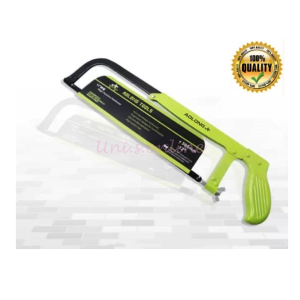 HIGH QUALITY HACKSAW FRAME SET C/W BLADE / HACKSAW HANDLE / 12