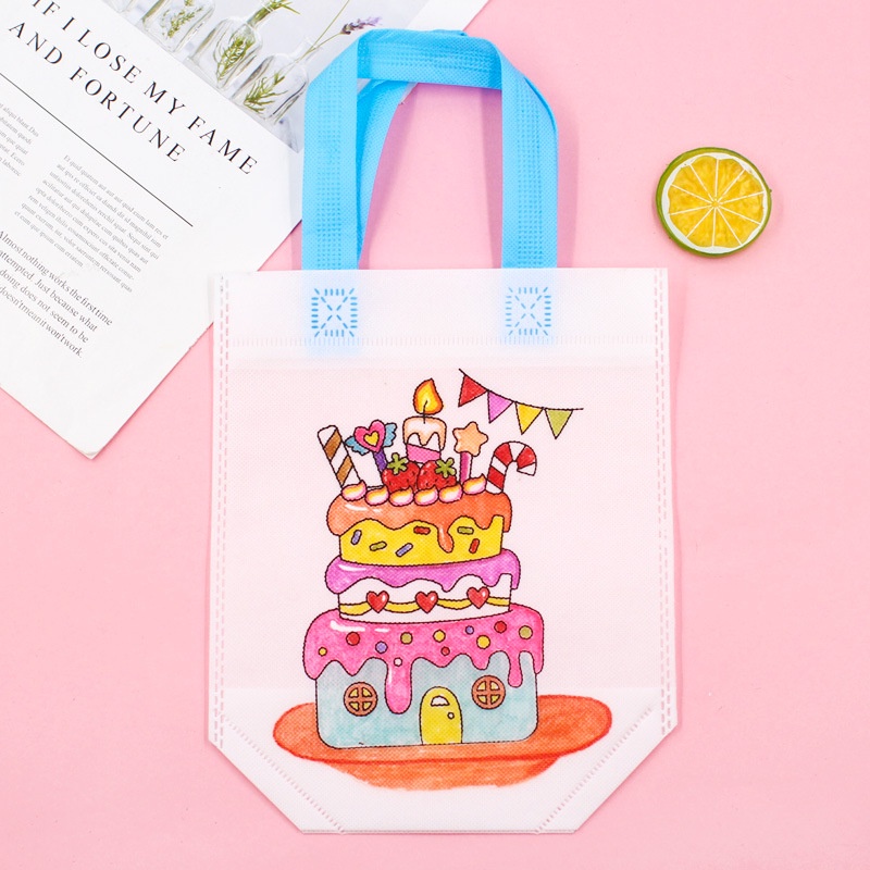 Kids DIY Painting Graffiti Double Single Sided Creative Drawing Eco Bag