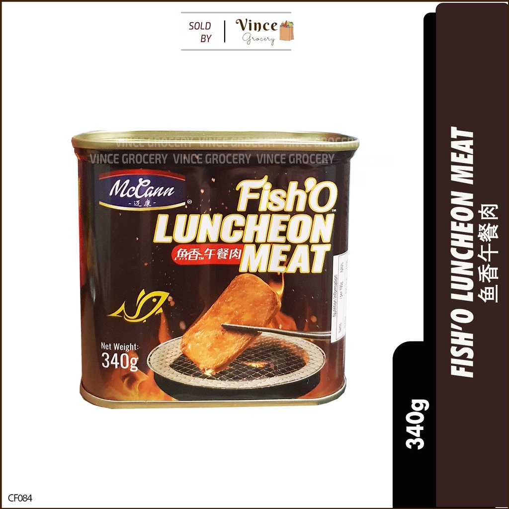 MCCANN Fish Luncheon Meat 迈康 鱼香午餐肉 340G Shopee Malaysia