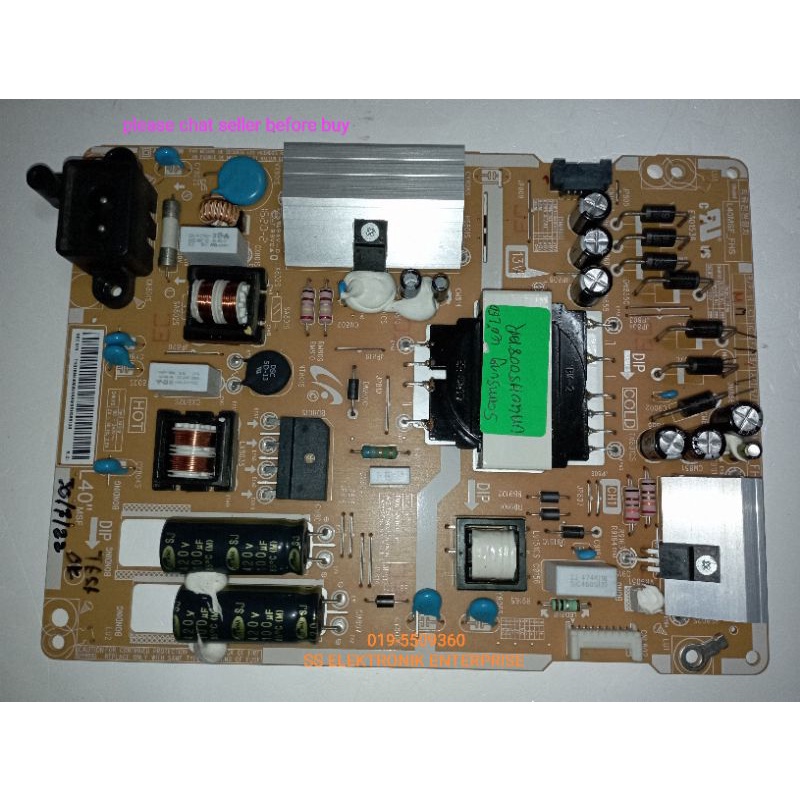 SAMSUNG UA40J5000AK/BN4400851A/POWER BOARD Shopee Malaysia