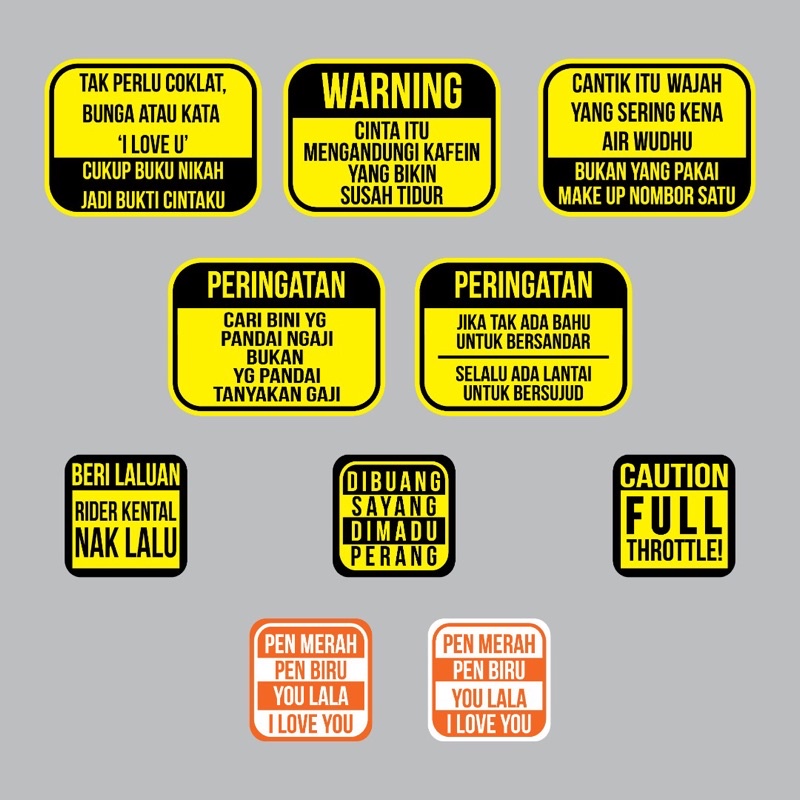 STICKERS MOTO / BIKE STICKERS / STICKERS PRINT / PRINT STICKERS MOTO