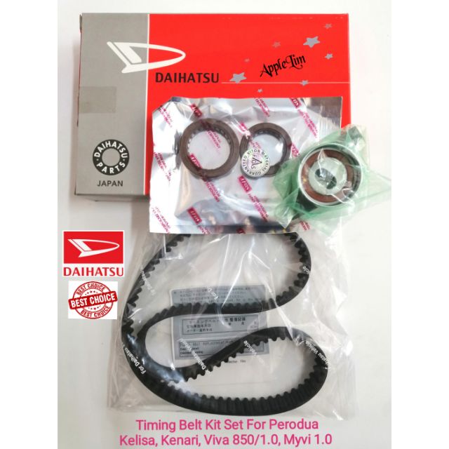 Timing Belt Kit Set Perodua Kenari, Kelisa 1.0, Myvi 1.0, Viva 850, 1.0