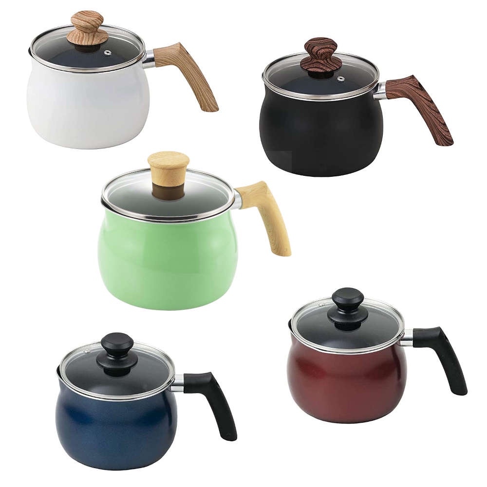 Japanese Yamada bottom deep fryer with pouring spout 15cm with