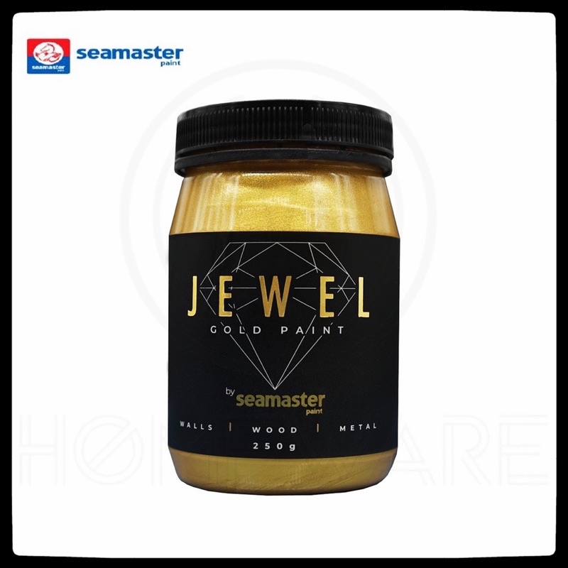250g seamasterJewel Gold paint Wall/Wood/Metal for exterior & interior
