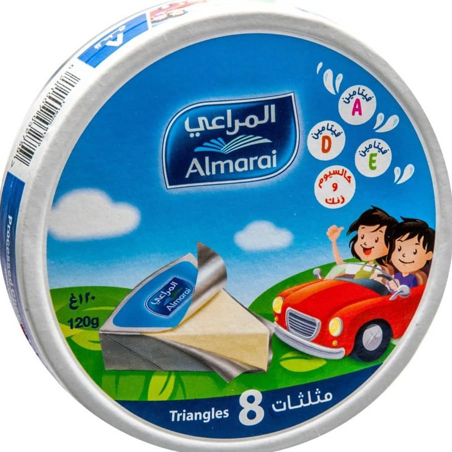 Almarai Cheese Triangles 120g imported from Saudi Arabia. Shopee Malaysia
