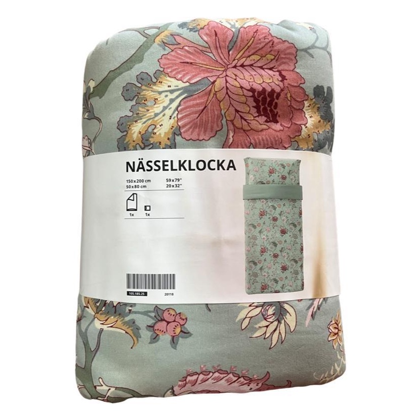 (REJECT) IKEA JATTELIK / NASSELKLOCKA QUILT SET Shopee Malaysia