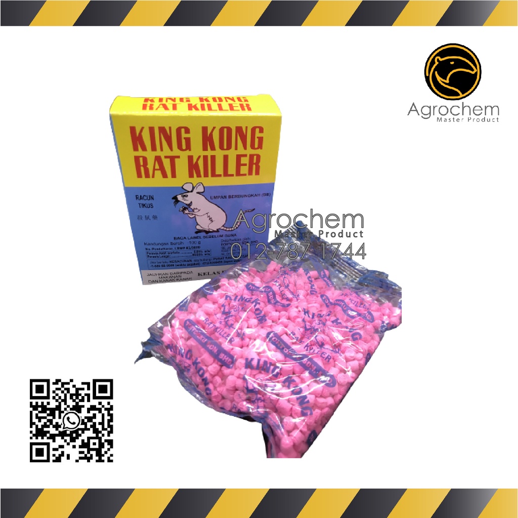 King Kong Rat Killer (100g) Shopee Malaysia