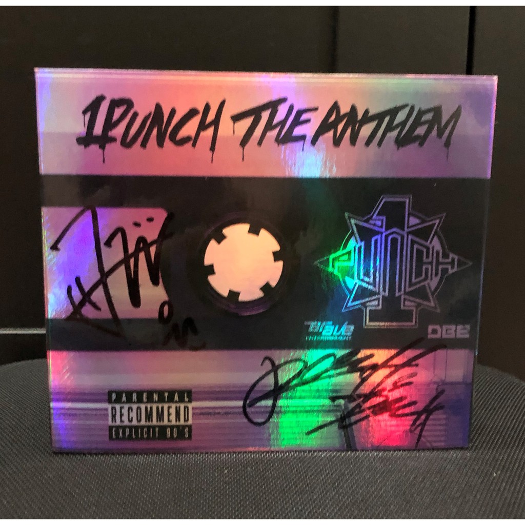 1 Punch Mini Album The Anthem (Signing Version) Shopee Malaysia