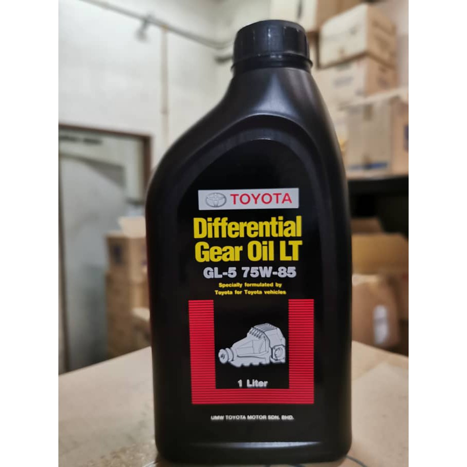 TOYOTA 75W85 DIFFERENTIAL GEAR OIL LT GL5 [1L]/DGLT575W851L/TOYOTA