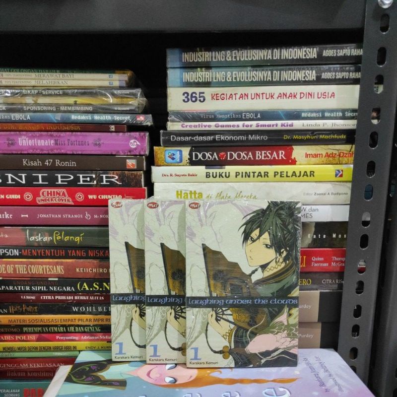 ORIGINAL COMIC LAUGHING UNDER THE CLOUOS 1 KARAKARA KEMURI Shopee